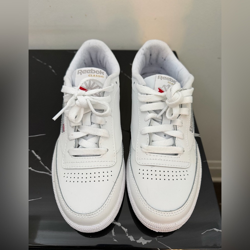 Reebok Women's Club 85 Foundation Shoes - White - Size 7
